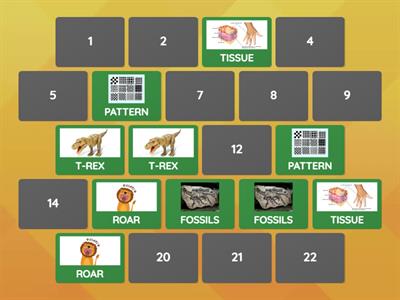 MEMORY GAME - TIME ZONES 3 - DINOSAURS ALIVE