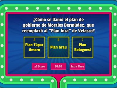 TEMA 17: Gobierno Revolucionario de las   FF. AA.: segunda fase (1975-1980) 