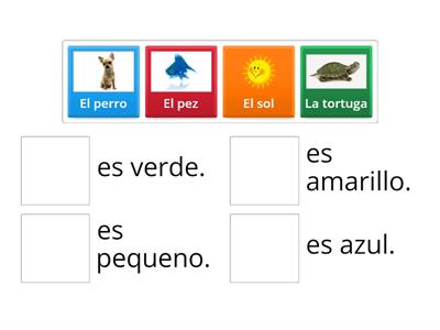 Unir oraciones: sujeto/predicado 