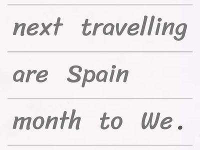 Present Continuous for future arrangements