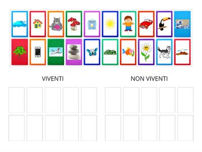 ESSERI VIVENTI O NON VIVENTI?