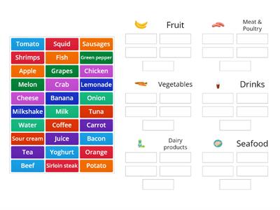 Spotlight 6 Module 9a b Types of food  menu