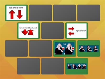 Deaf Child's Perspective: Movement Matching Game (3-6) Part II