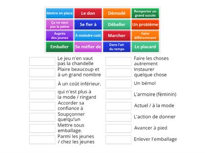 Vocabulaire Compréhension Orale DELF B1