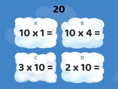 MATEMATICA: tabellina del 10