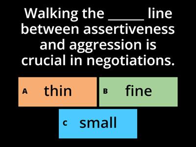 Idiomatic Collocations