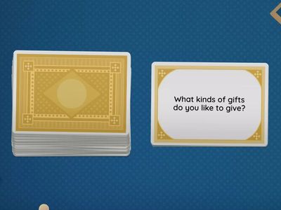 Gifts shopping speaking A1-A2