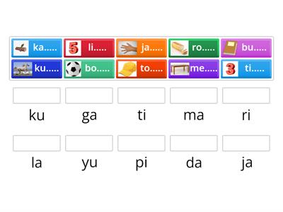 Pasangan Kata (KV+KV)