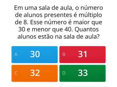 Múltiplos e divisores