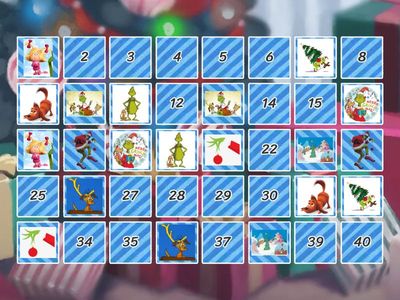 The Grinch Christmas Memory Game