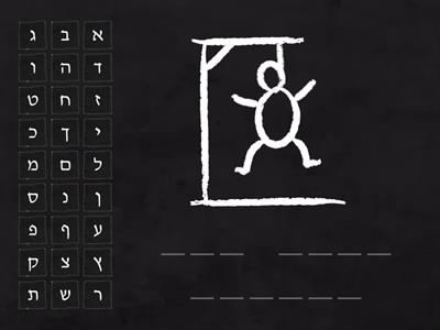 Shavuot Hangman