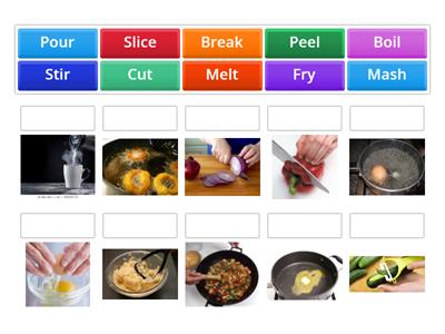 Cooking verbs