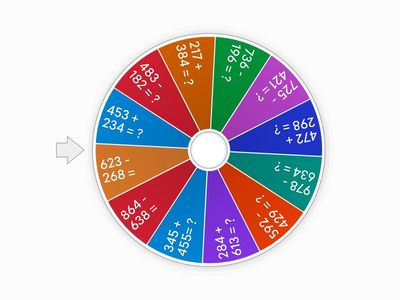 Addition and Subtraction 