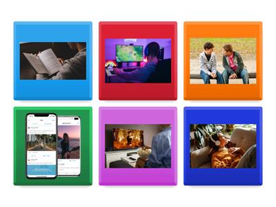 English language and activities