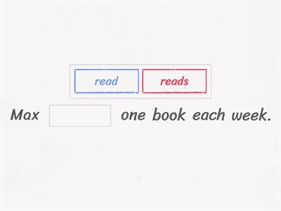 Third Person Singular Verbs