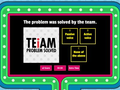 Active or Passive Voice