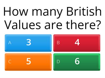 L1 British Values, Prevent and Safeguarding Quiz