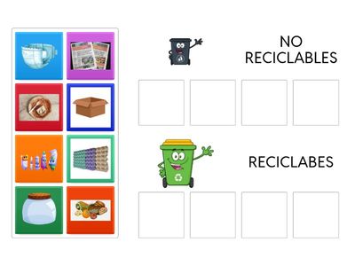 JUEGO DE RECICLADO Y BASURA