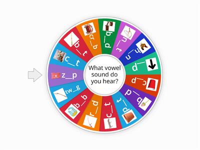 SHORT VOWEL WHEEL