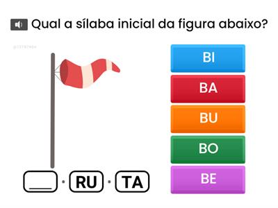 Letra B: Sílabas Simples