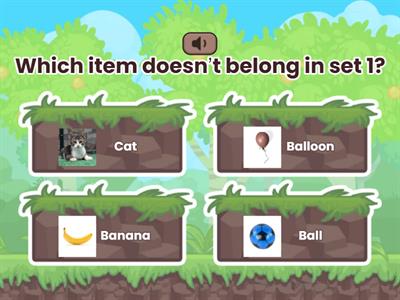 Alliteration Odd One Out Game