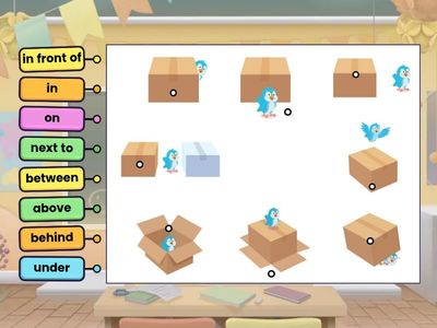 Prepositions of place