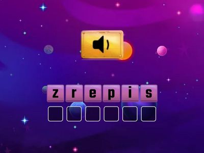 LL's individual spelling targets