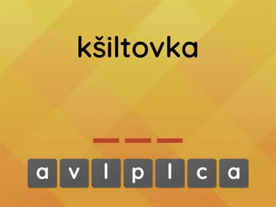 Vocabulary 3B - Project 1