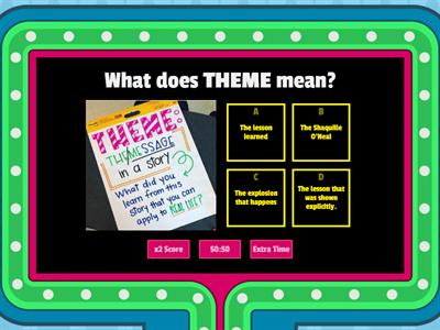 (theme, setting, & characters)