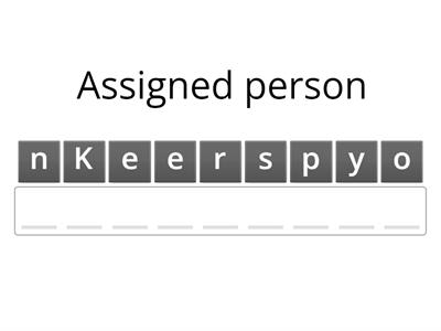 transition and significant event