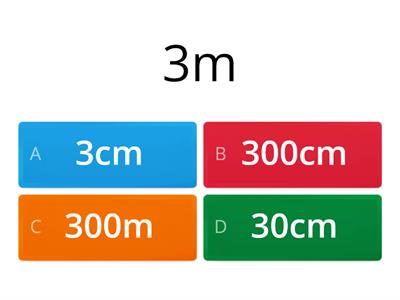 Measurement length quiz