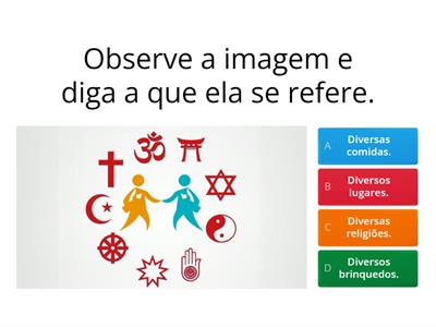 Diferentes tipos de religião