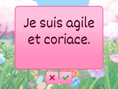 Judy (1ère personne)