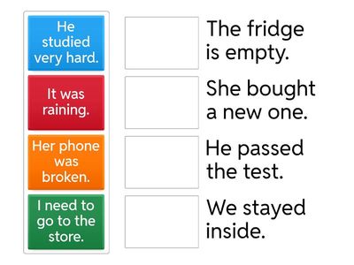 Linkers : so and because  B04