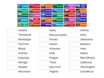 States and Their Capitals