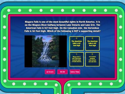 Ms. Kelly's Central  Idea and Relevant Details 4th-5th Grades