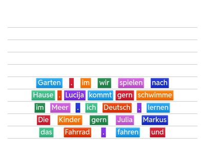 Präsens-Wiederholung