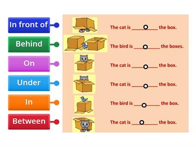  preposition of place