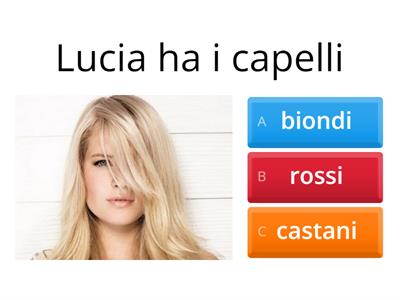 Descrivere le persone 