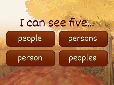 множественное число plural nouns