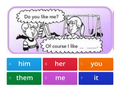 Object pronouns