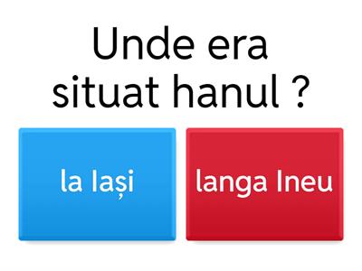 Moara cu noroc -test de verificare 