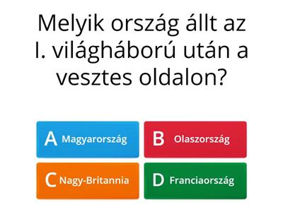 Európa és a világ a két világháború között