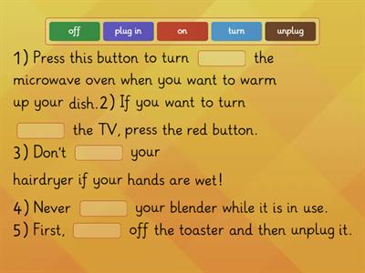 4.1 Using technology (Verbs)