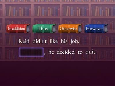 3학년 6과 문법(연결어) 연습