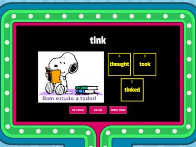 Estudos de Inglês - PASSADO SIMPLES