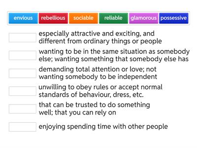  EF Intermediate plus 1B adjectives