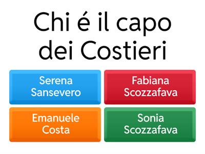 Test accesso Costieri