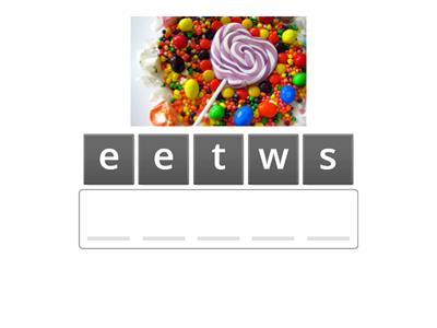 ee word scramble