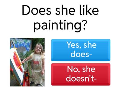 Kid´s box 2 - Unit 10 - Does he/she like.... ? 